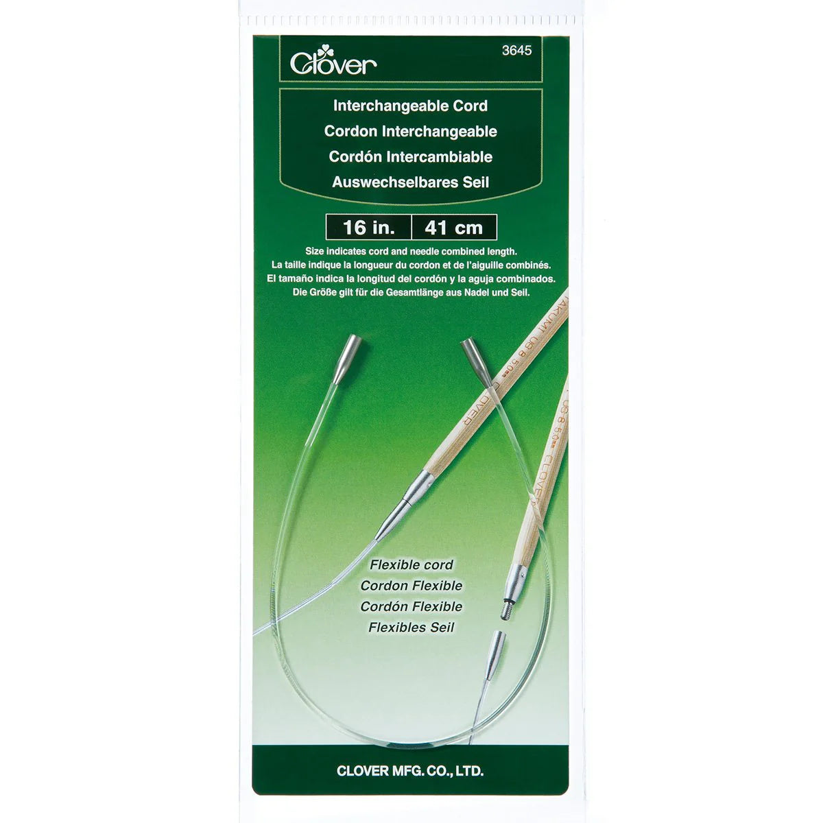 Cable Repuesto Aguja Clover Circular Intercambiable