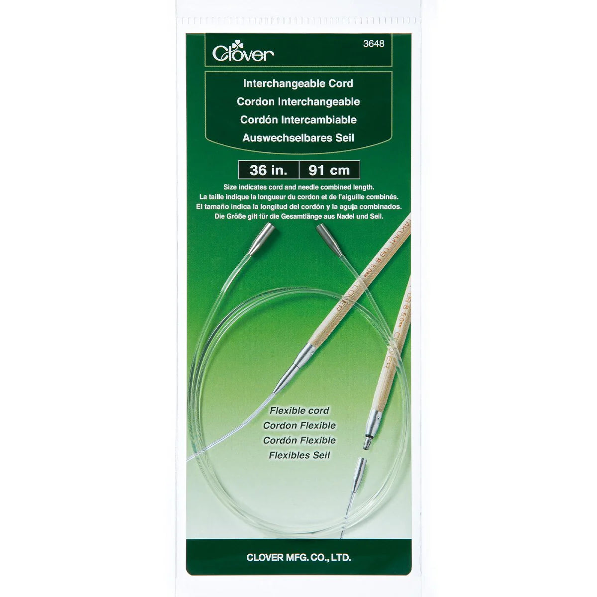 Cable Repuesto Aguja Clover Circular Intercambiable