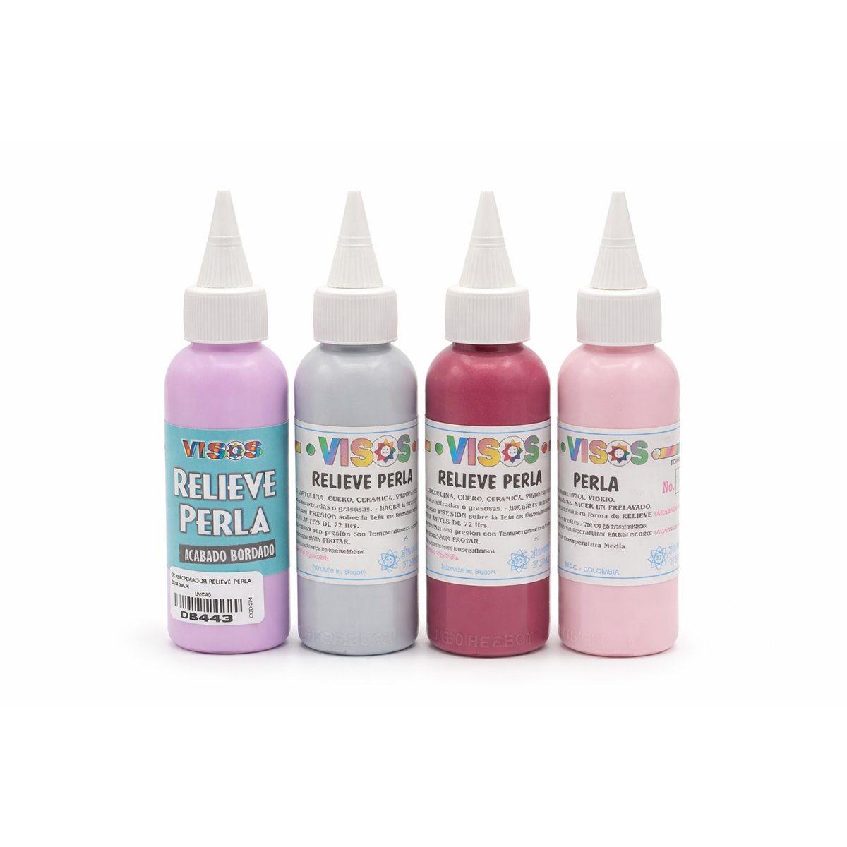 Kit Rebordeador Relieve Perla 60gr x4 Unidades