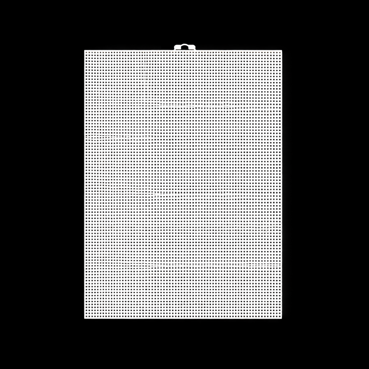 Rejilla plástica rectangular