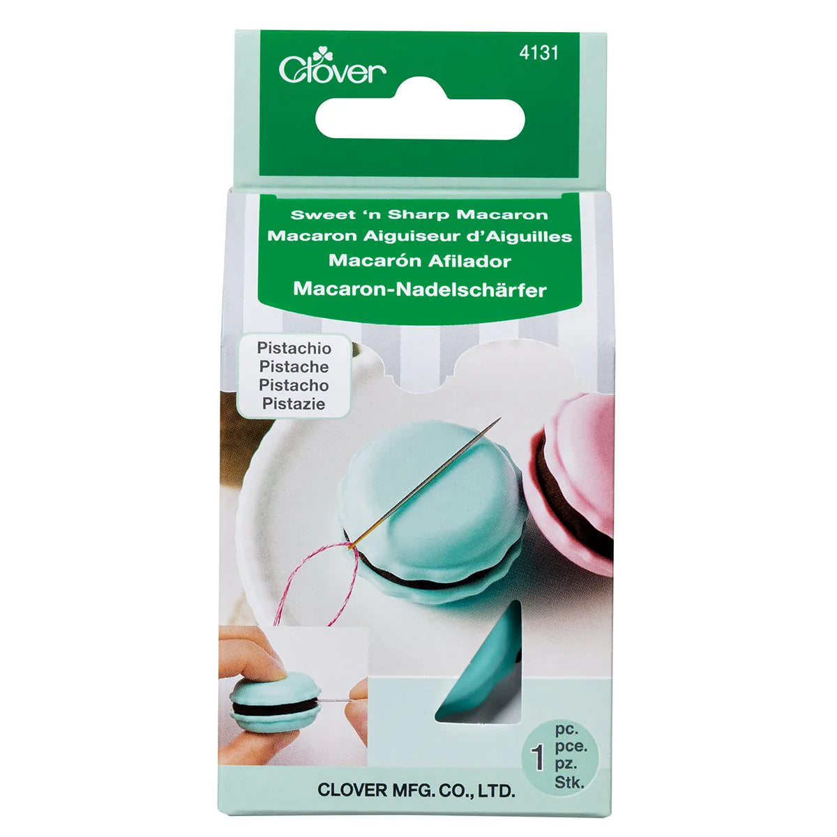 Afilador de agujas Macaron Clover