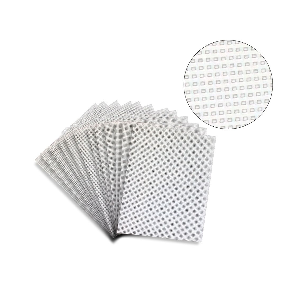 Rejilla plástica rectangular