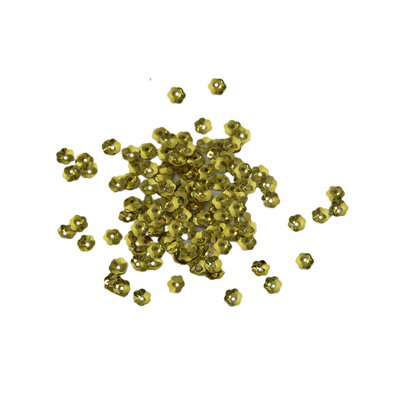 Lentejuela Flor 6 mm