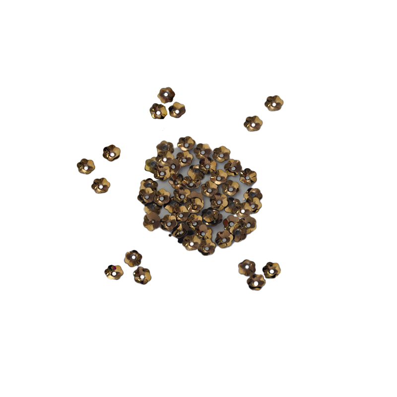 Lentejuela Flor 6 mm