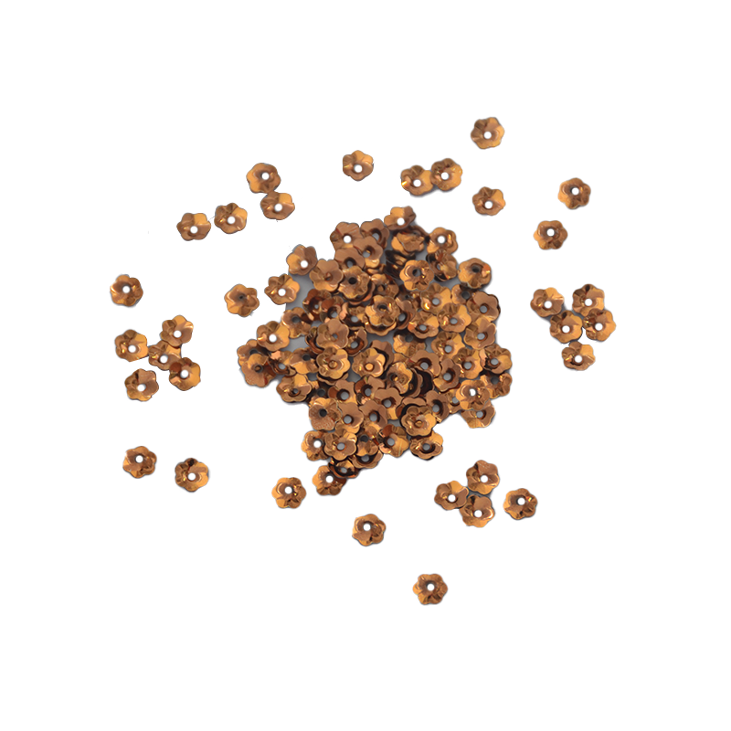 Lentejuela Flor 6 mm