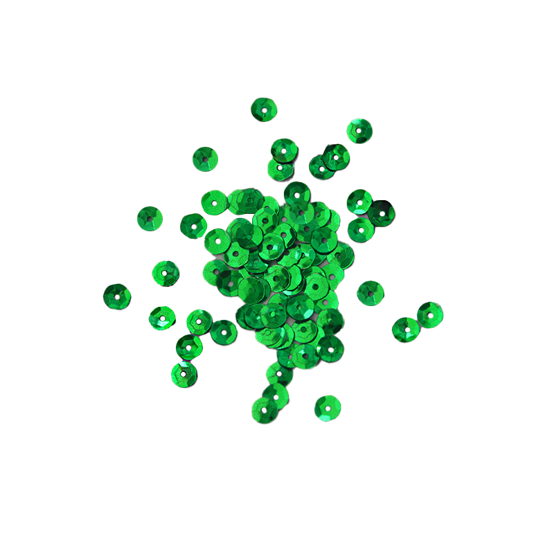 Lentejuela Cóncava 6 mm 5 grs