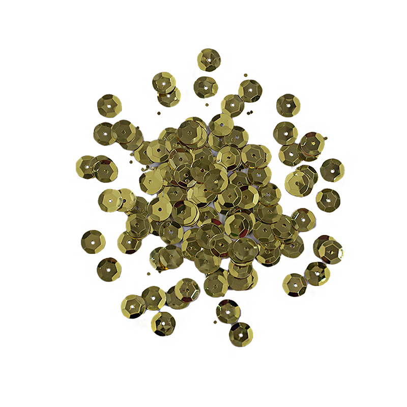 Lentejuela Cóncava 6 mm 5 grs