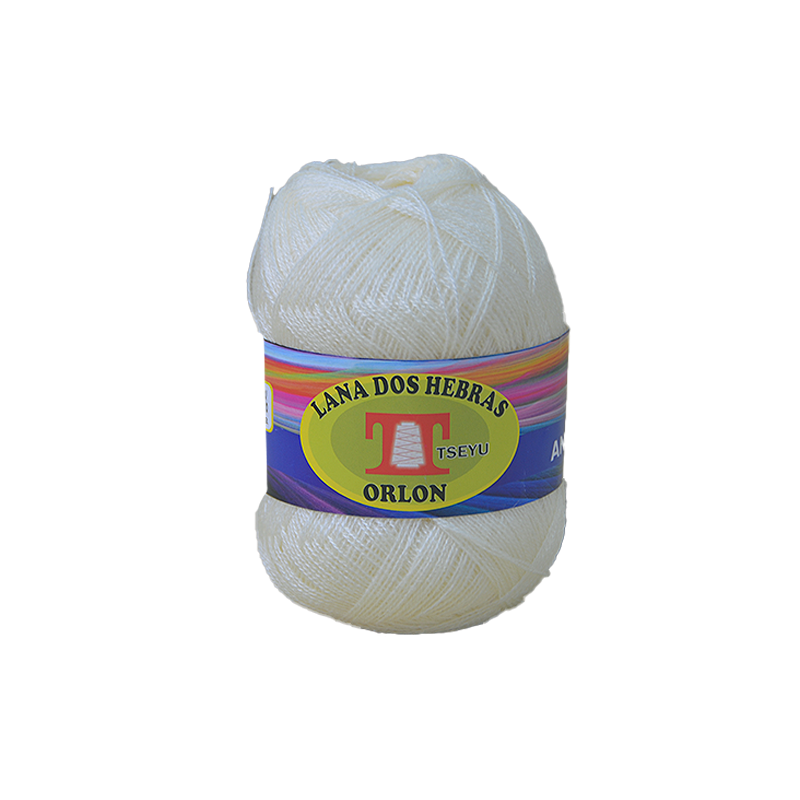 Lana Dos Hebras Orlón