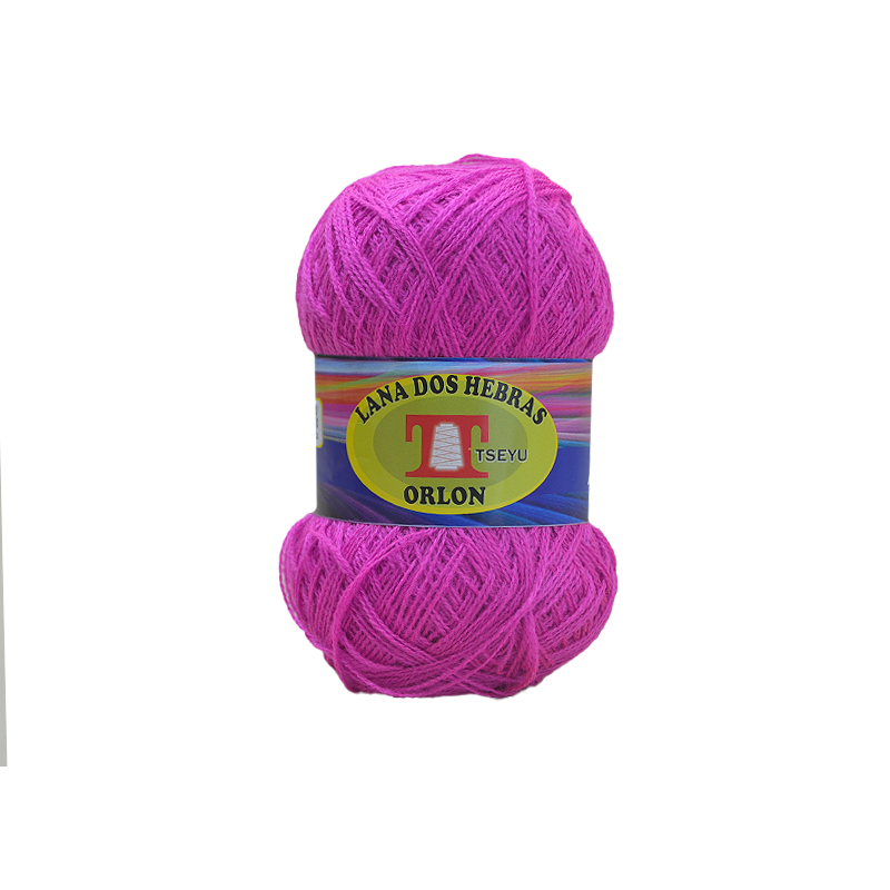 Lana Dos Hebras Orlón