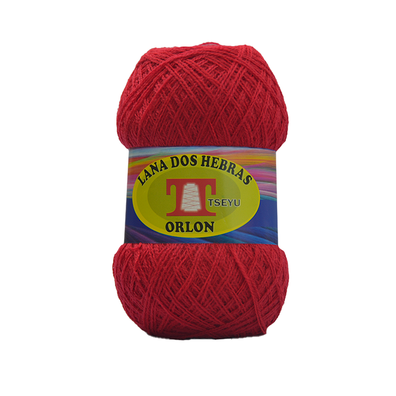 Lana Dos Hebras Orlón