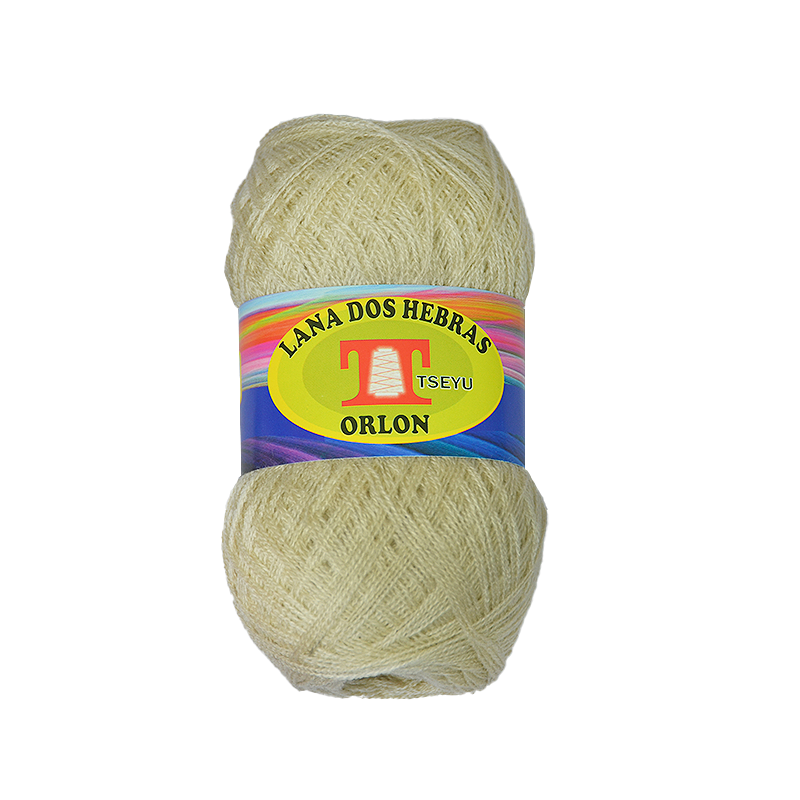 Lana Dos Hebras Orlón