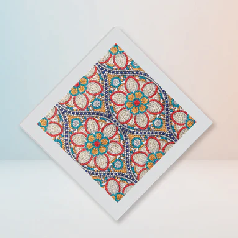 Kit De Piedritas Mandala Flor