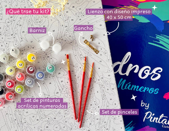 Kit de Pintura Noche Estrellada