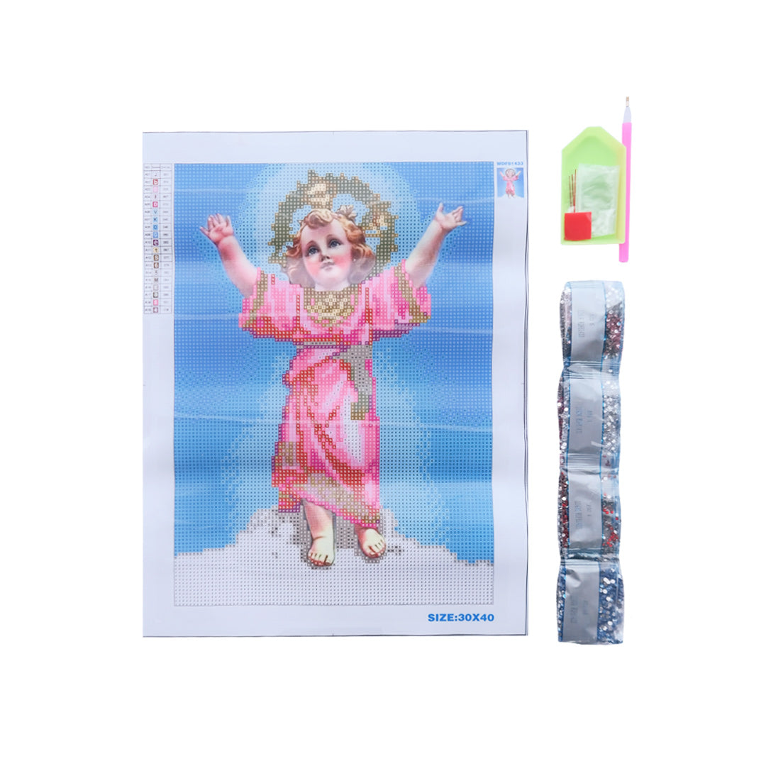 Kit dibujo diamante Divino Niño