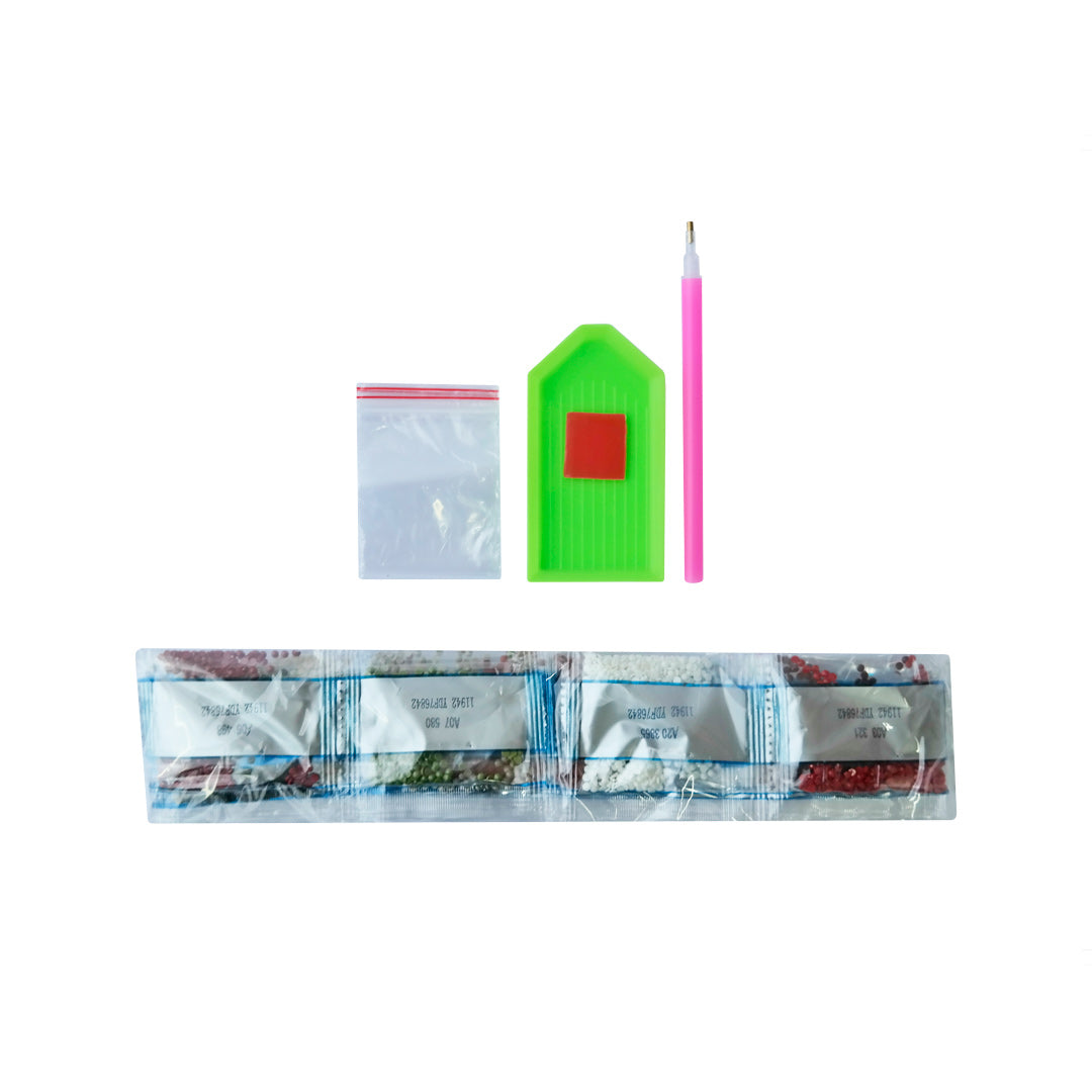 Kit dibujo diamante Noel tren