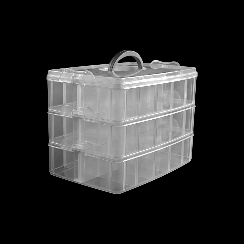 Organizador plástico 3 cuerpos