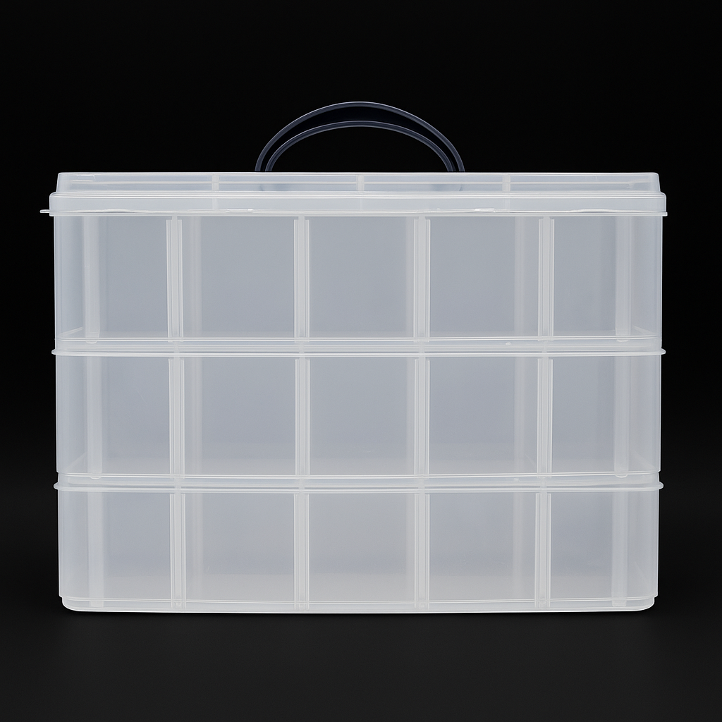 Organizador Plástico con tapa