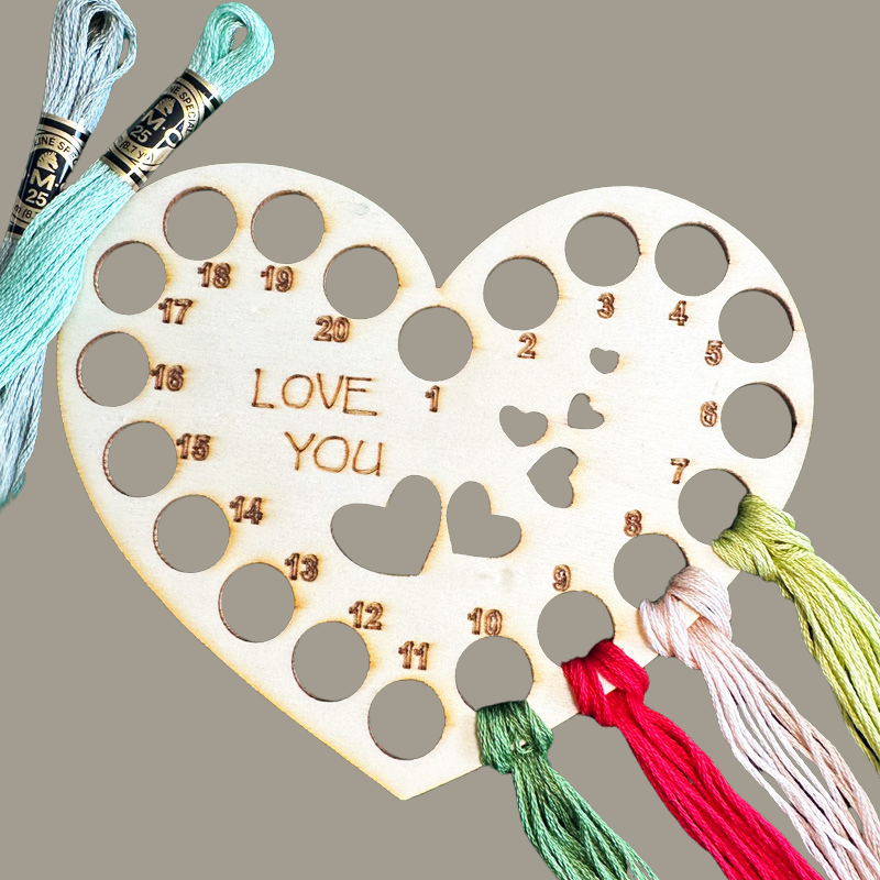 Marcadores de crochet y punto Addi Love - Corazón 