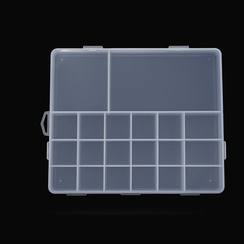 Organizador Plástico con tapa