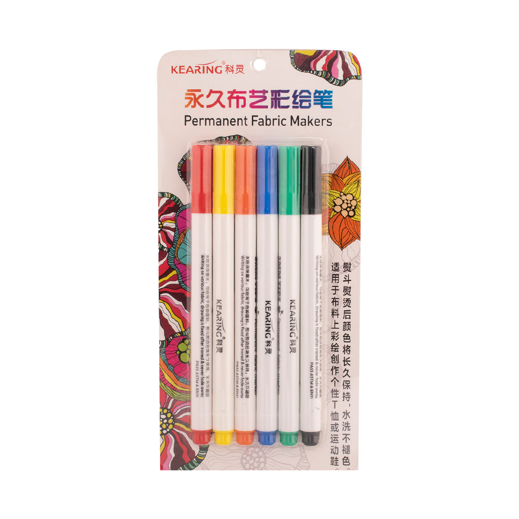 Juego marcadores para tela