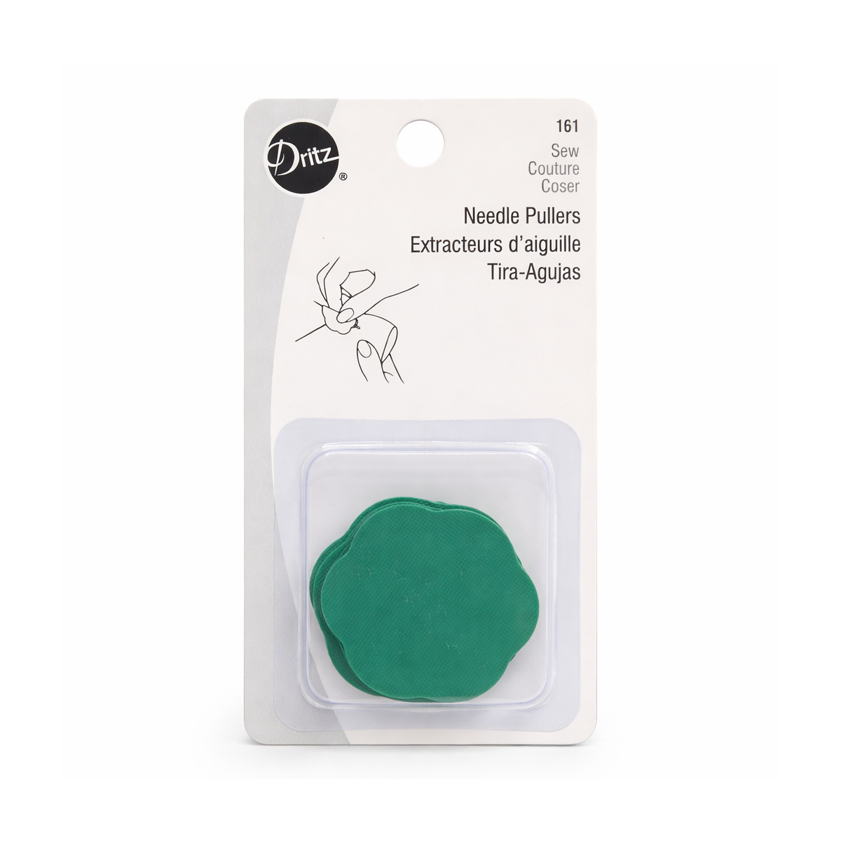 Tirador de Agujas de Goma para Costura y Quilting Dritz