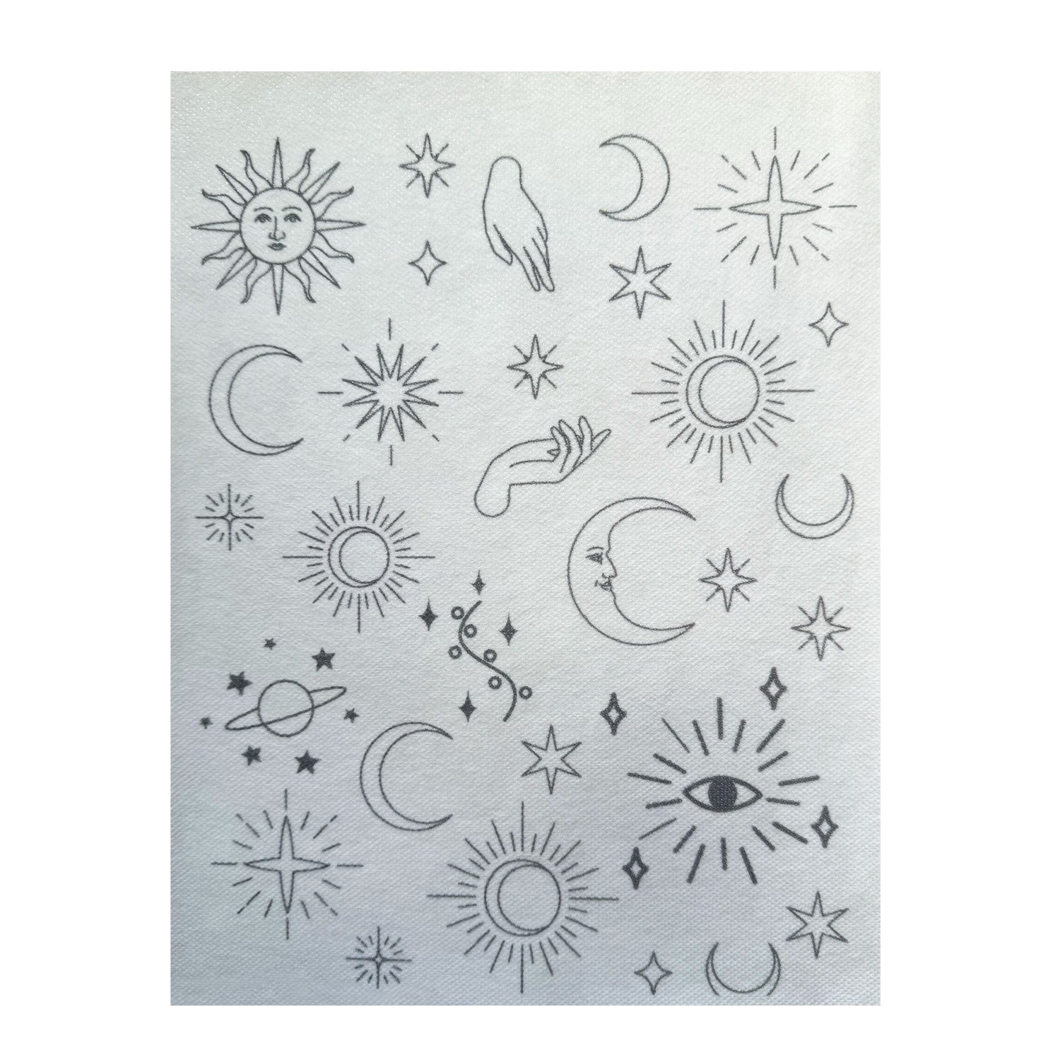 Papel soluble adhesivo Sulky con Diseños