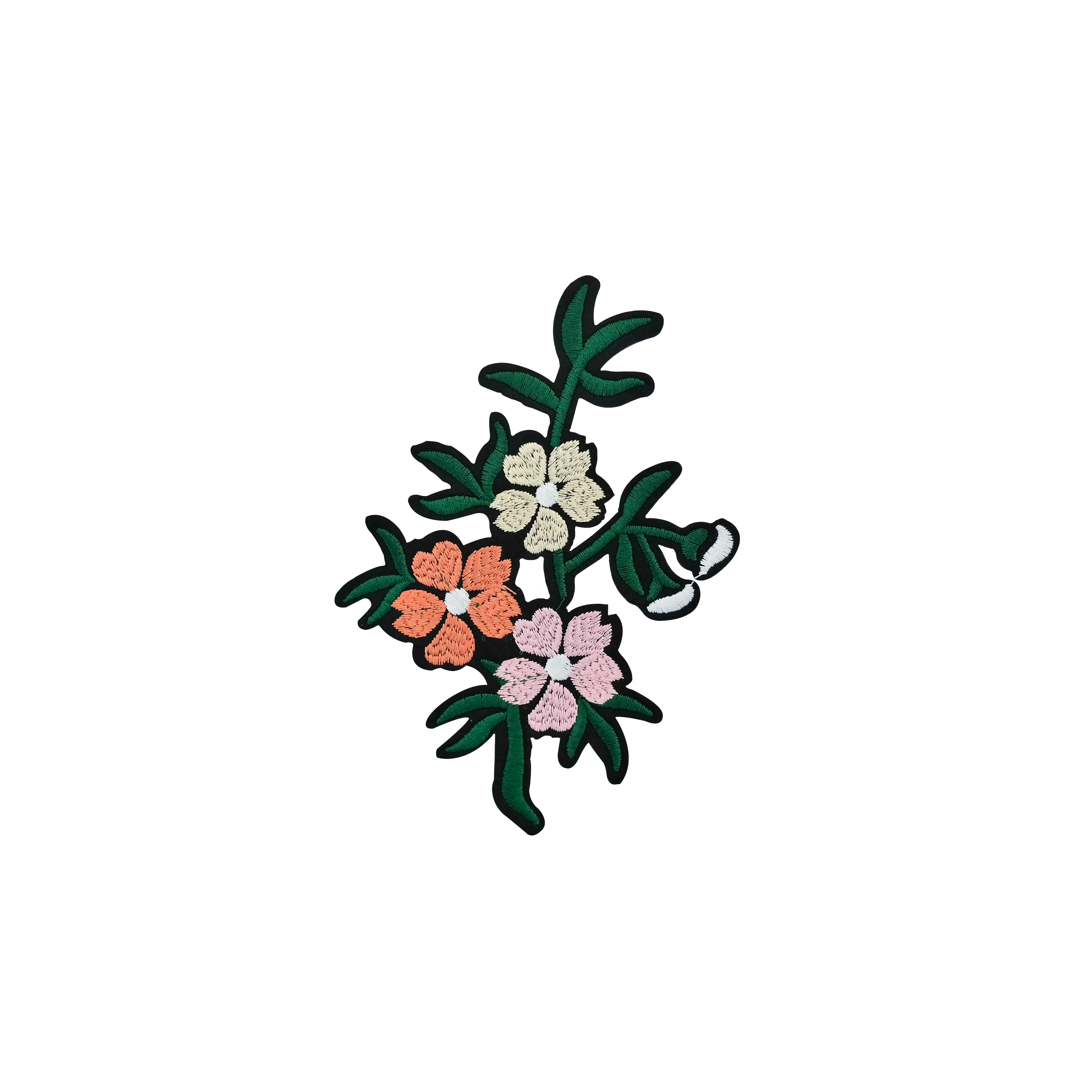 Aplique Flores Ramas 10x14cm