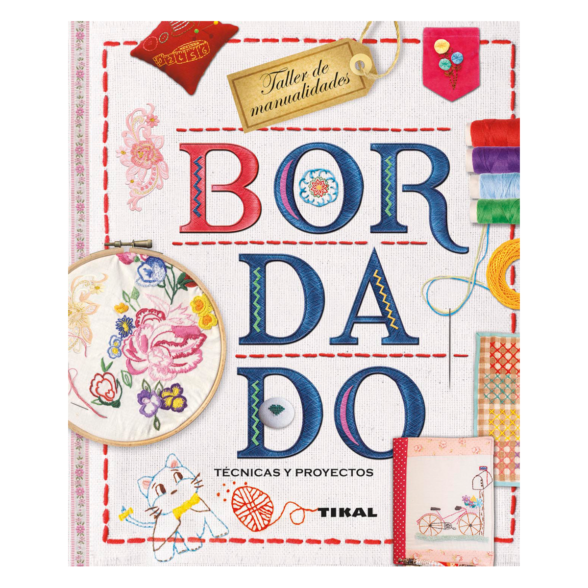 Libro Bordado técnicas y proyectos