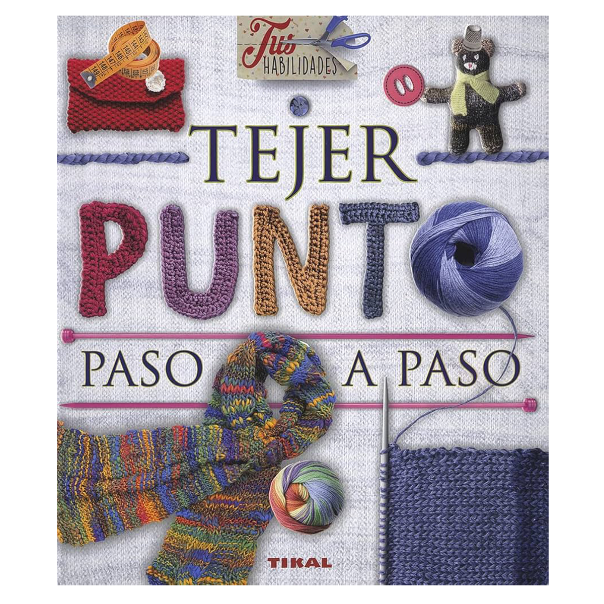 Libro Tejer Punto paso a paso