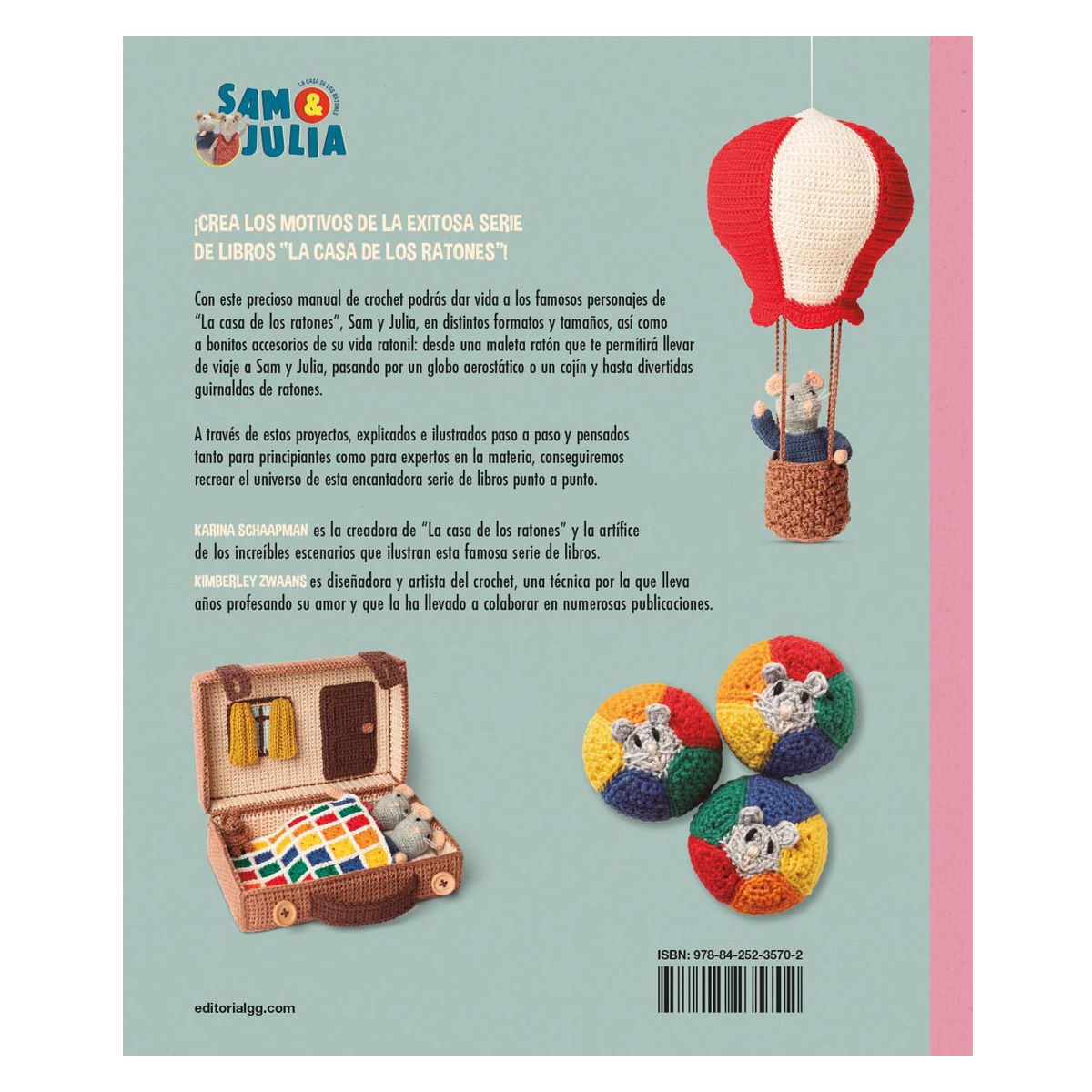 Libro Crochet con Sam y Julia
