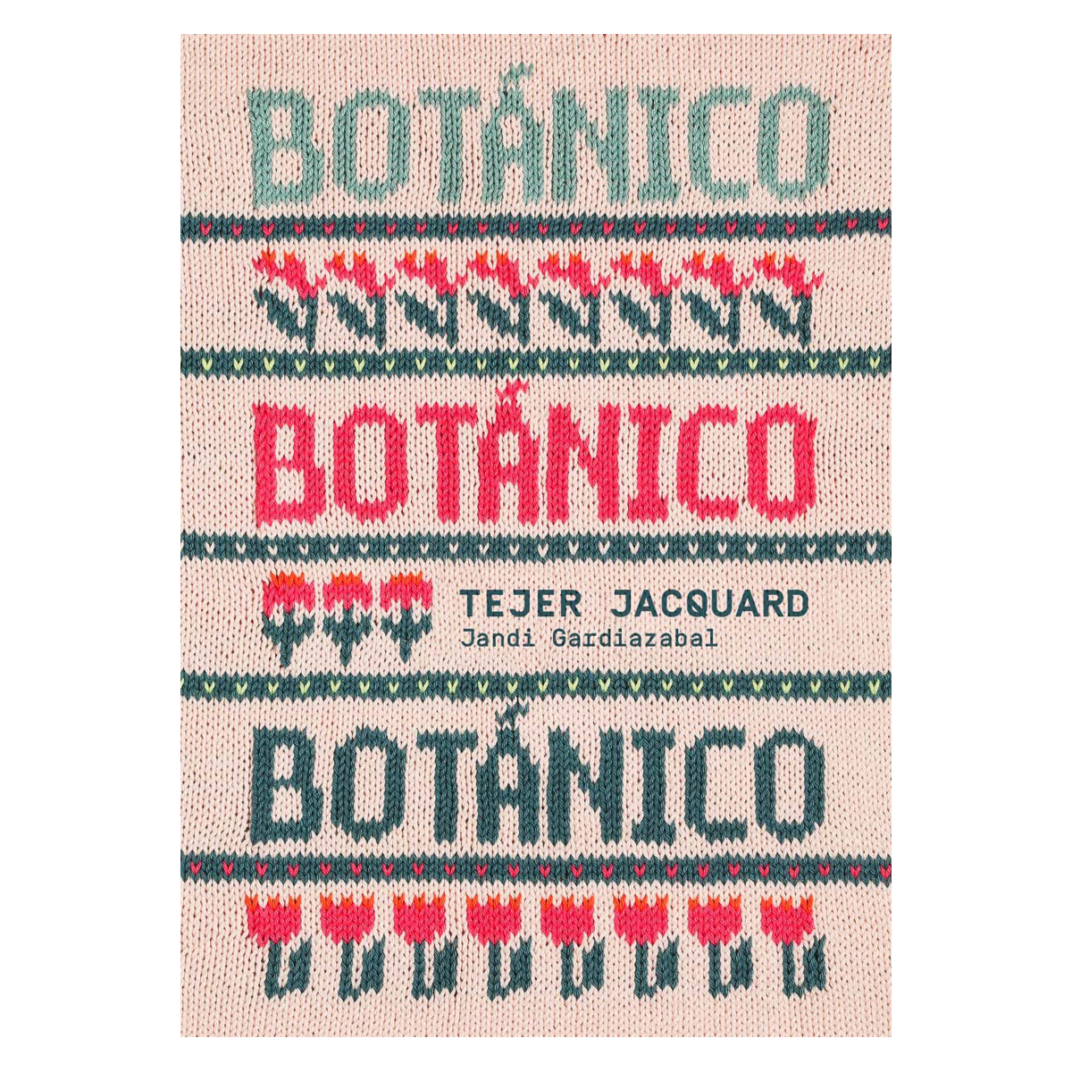 Libro Botanico tejer jacquard