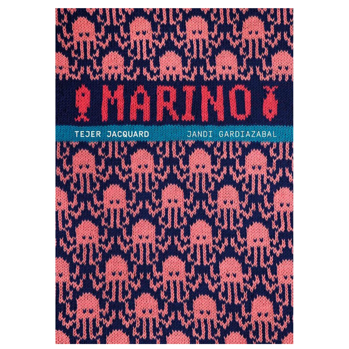 Libro Marino tejer jacquard