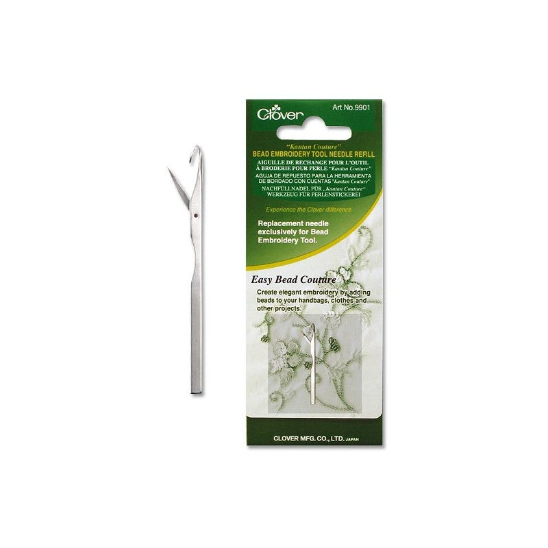 Aguja para Repuesto Clover bordar Kantan Couture
