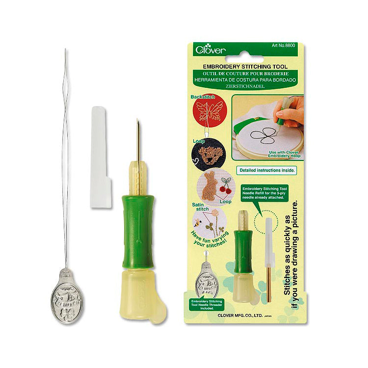Aguja Para Bordar Clover 8800