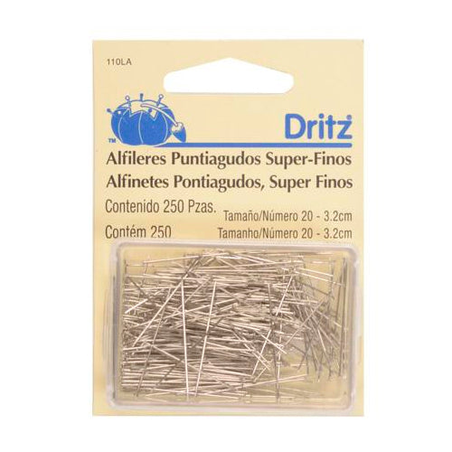 Alfileres Dritz Súper Finos y Afilados 110