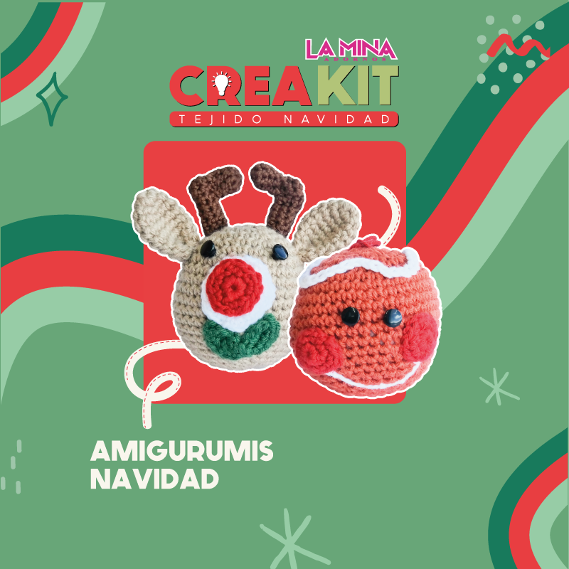 Creakit Tejido Amigurumi Navidad