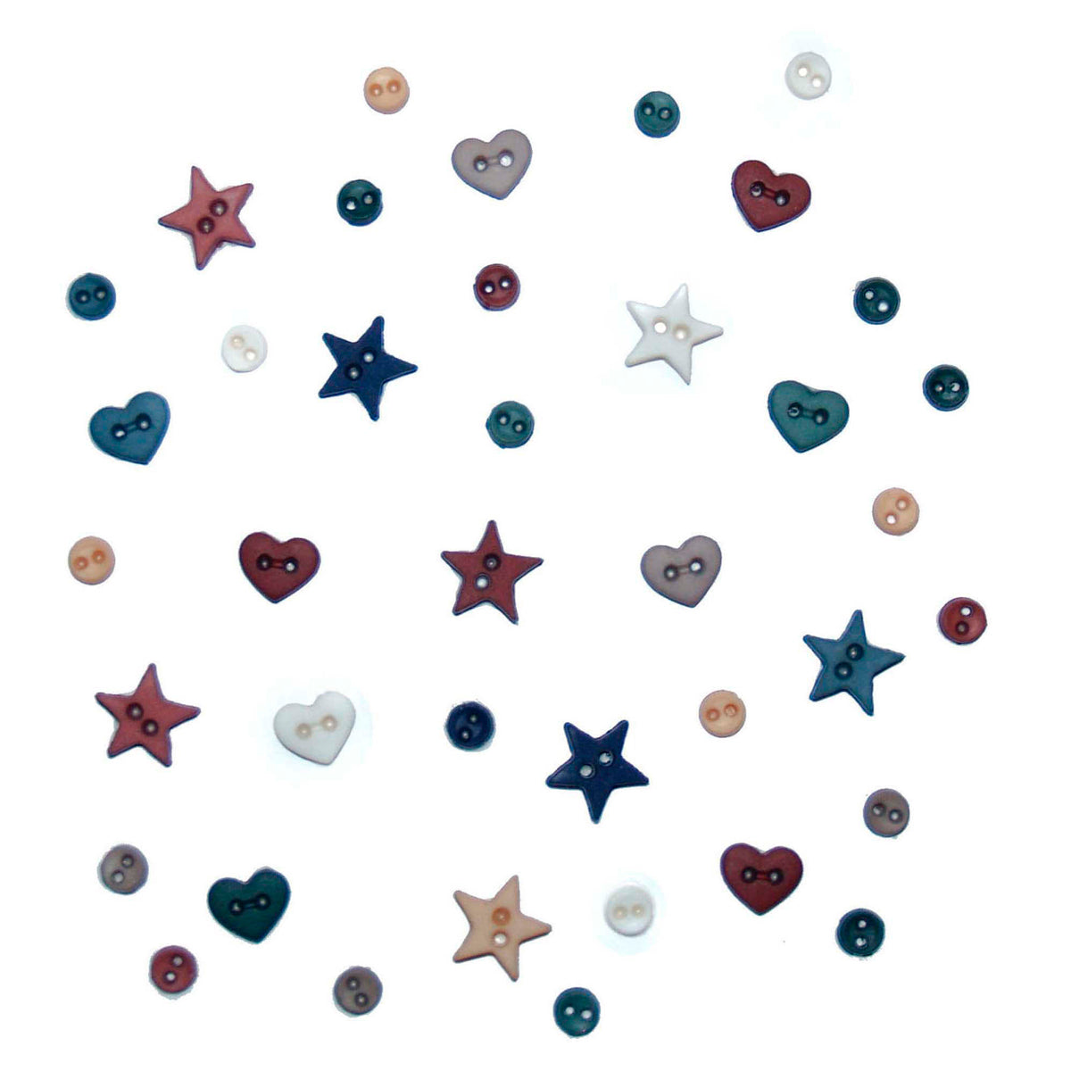 Botones Country Shapes