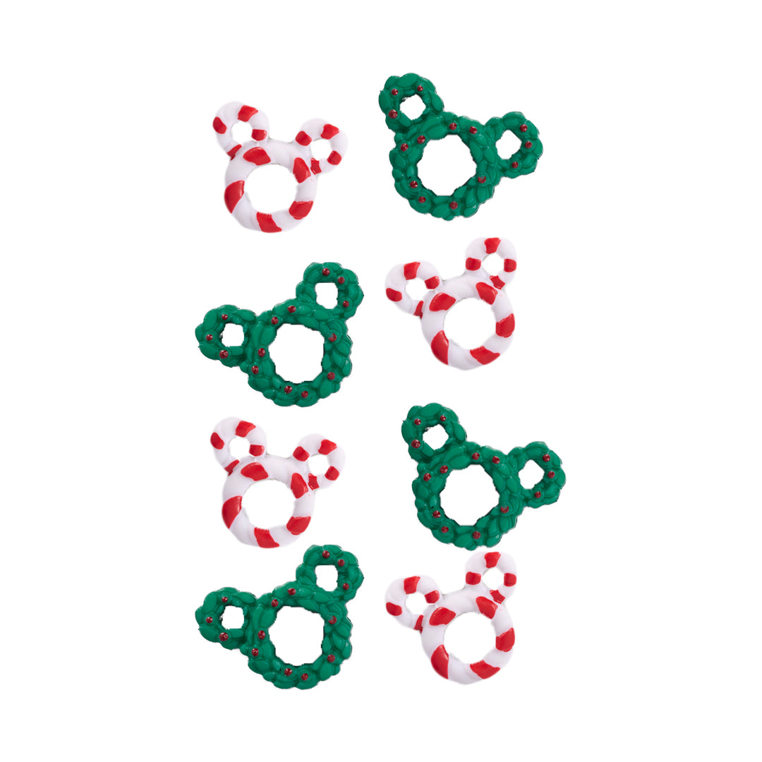 Botones Wreaths And Canes Rf 8237