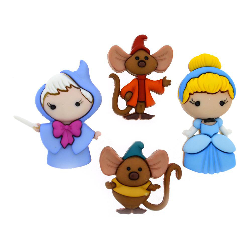 Botones Cinderella