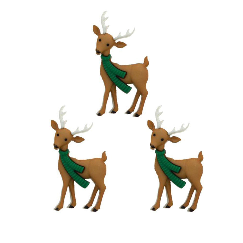 Botones Snow Deer
