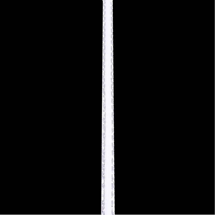 Cinta Raso Lurex Plata 03 mm