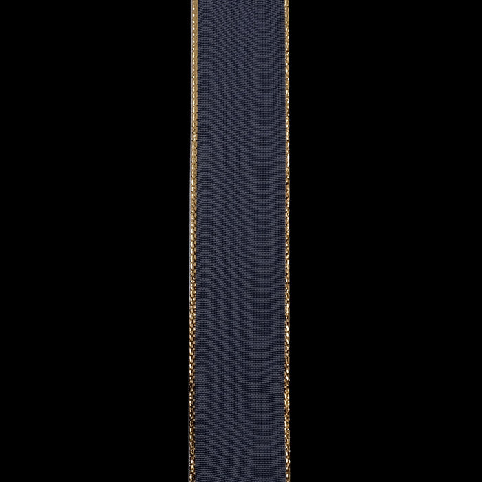 Cinta Tull Satín Lurex Oro 20 mm