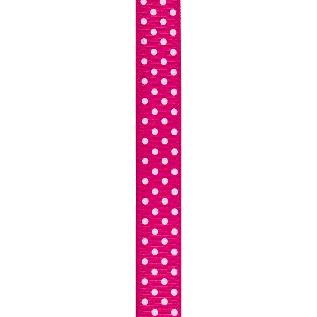 Cinta Faya Estampada Puntos 1.5 cm