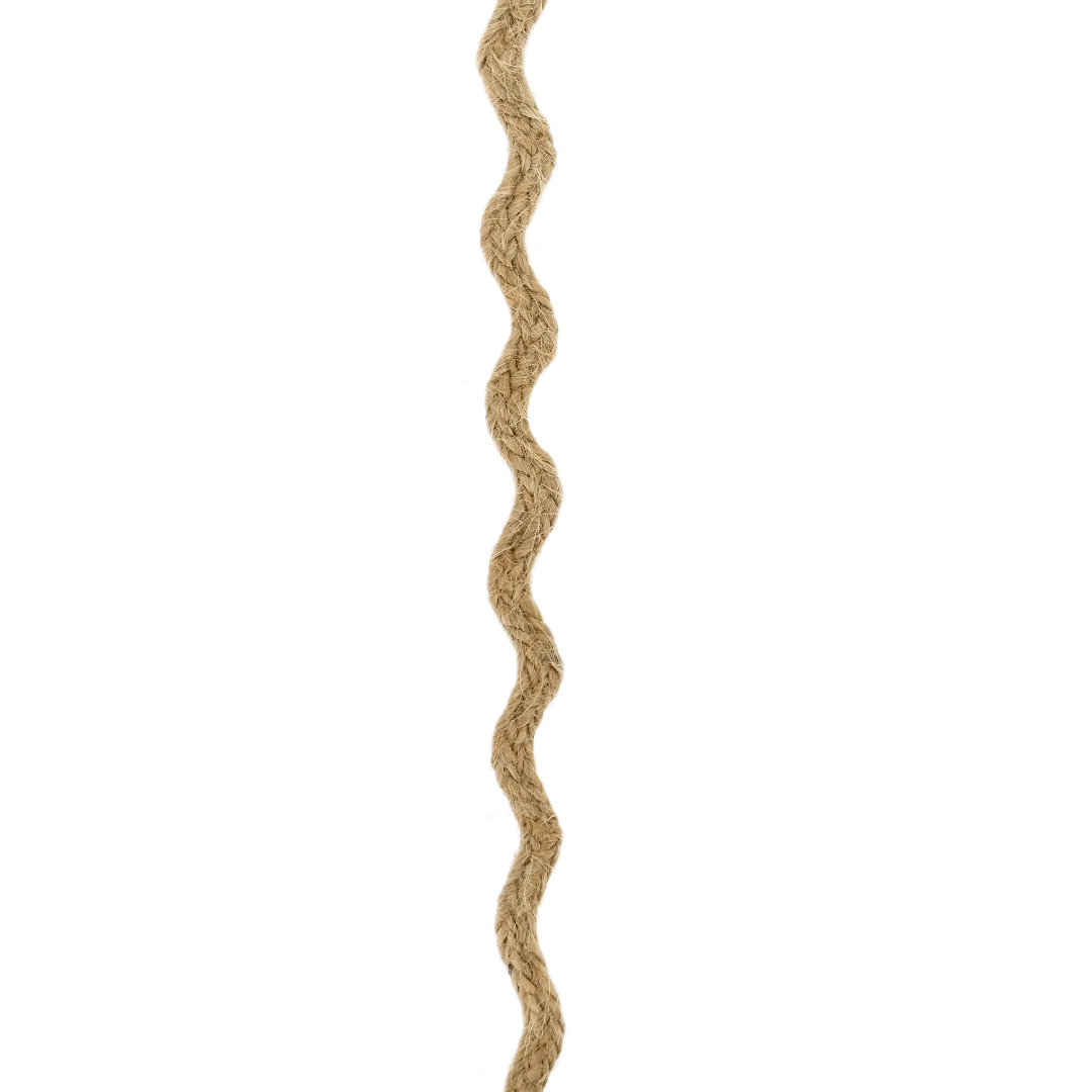 Cinta Yute zigzag 5mm