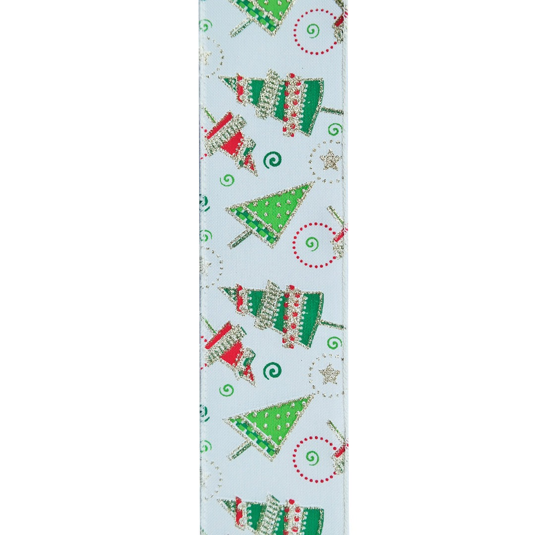 Cinta Navidad Yute Alambrada 6.5 cm