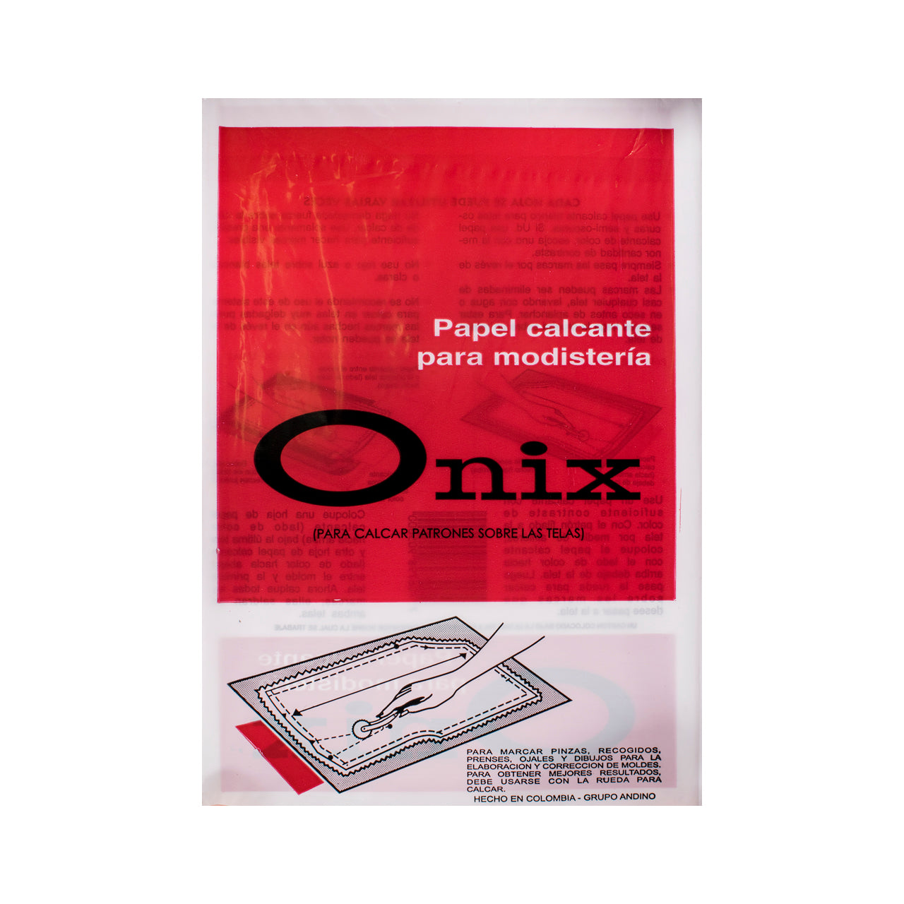 Papel Calcante Modistería Onix