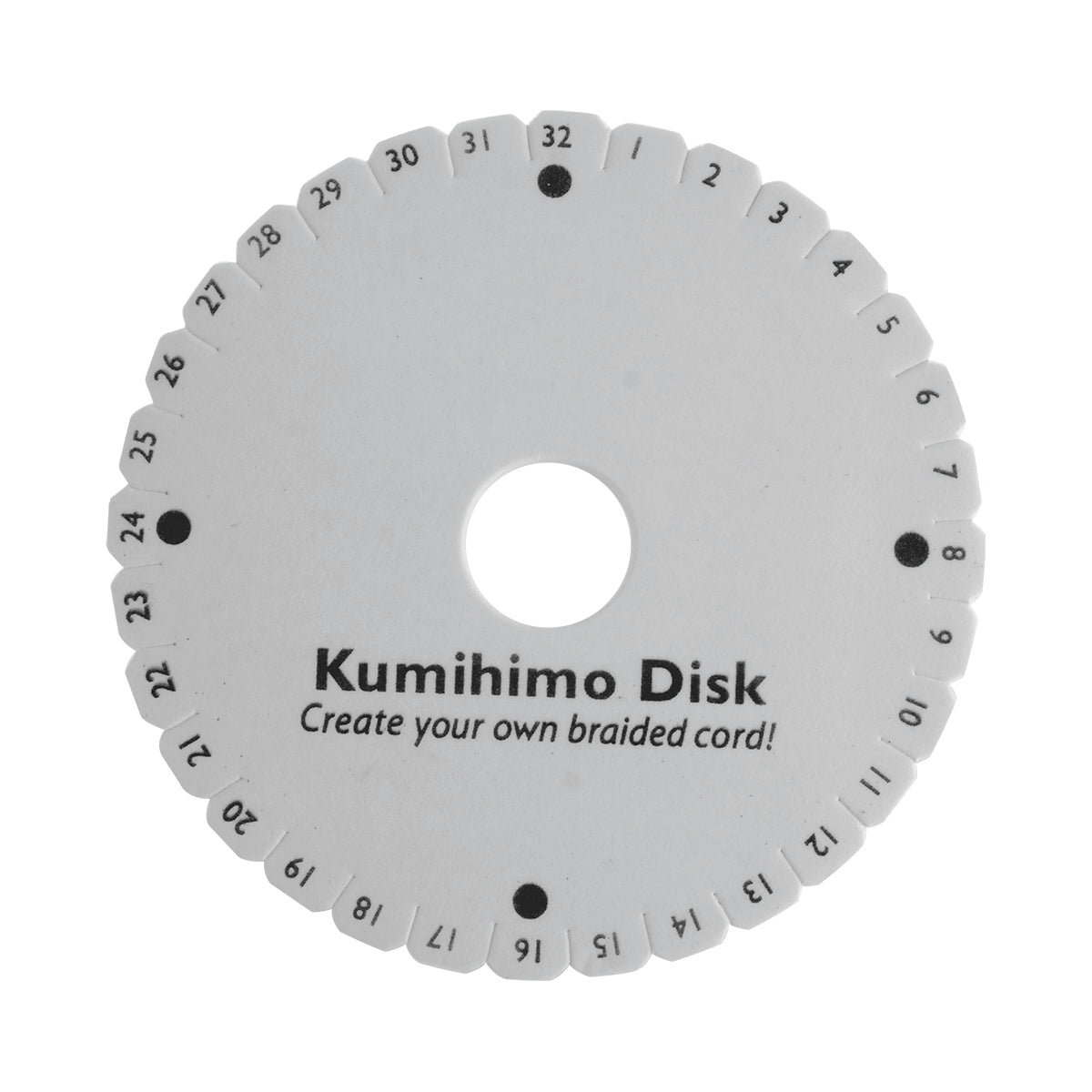 Disco Kumihimo Redondo
