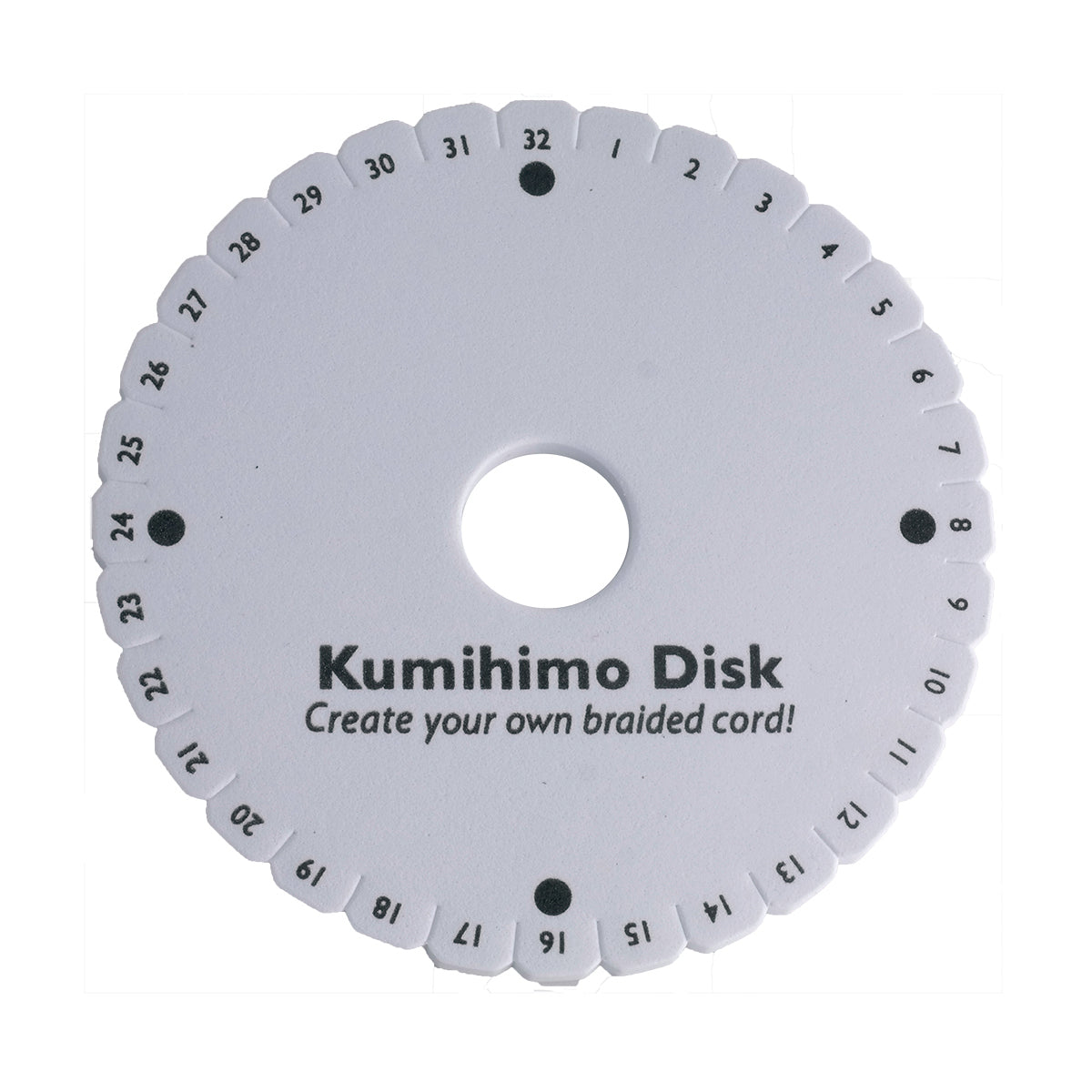 Disco Kumihimo Redondo