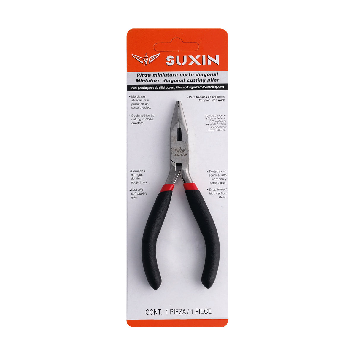 Pinza Plana Corte Diagonal ZJ 3AC 7920