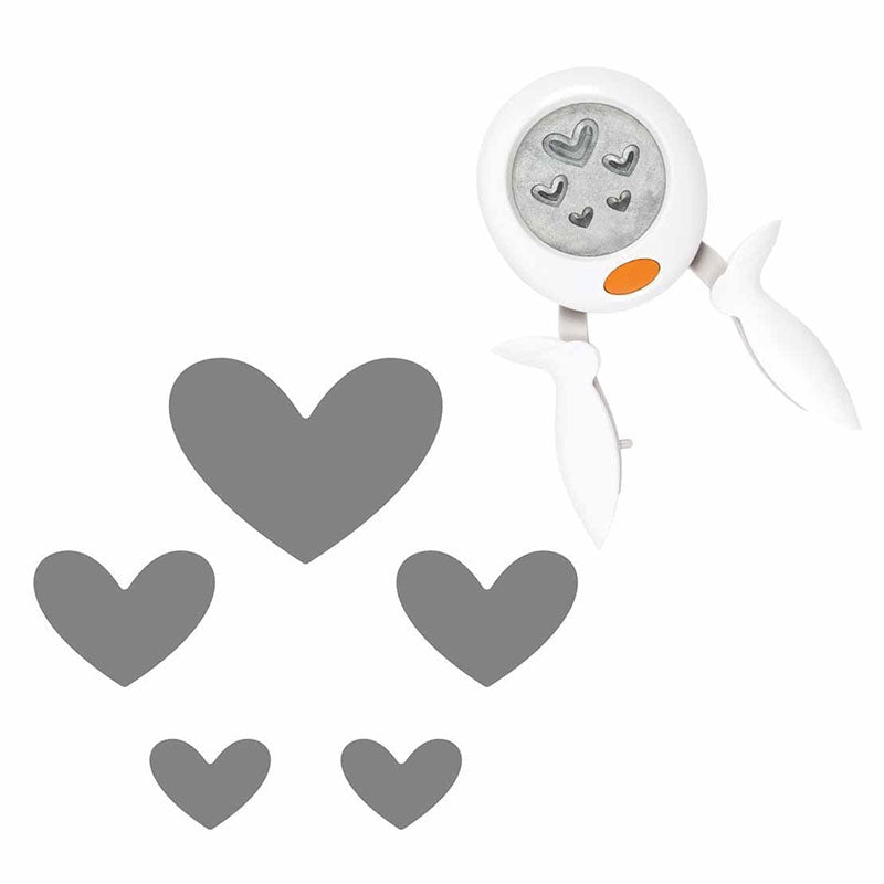 Perforadora Fiskars Extra-Larga Confetti Corazón